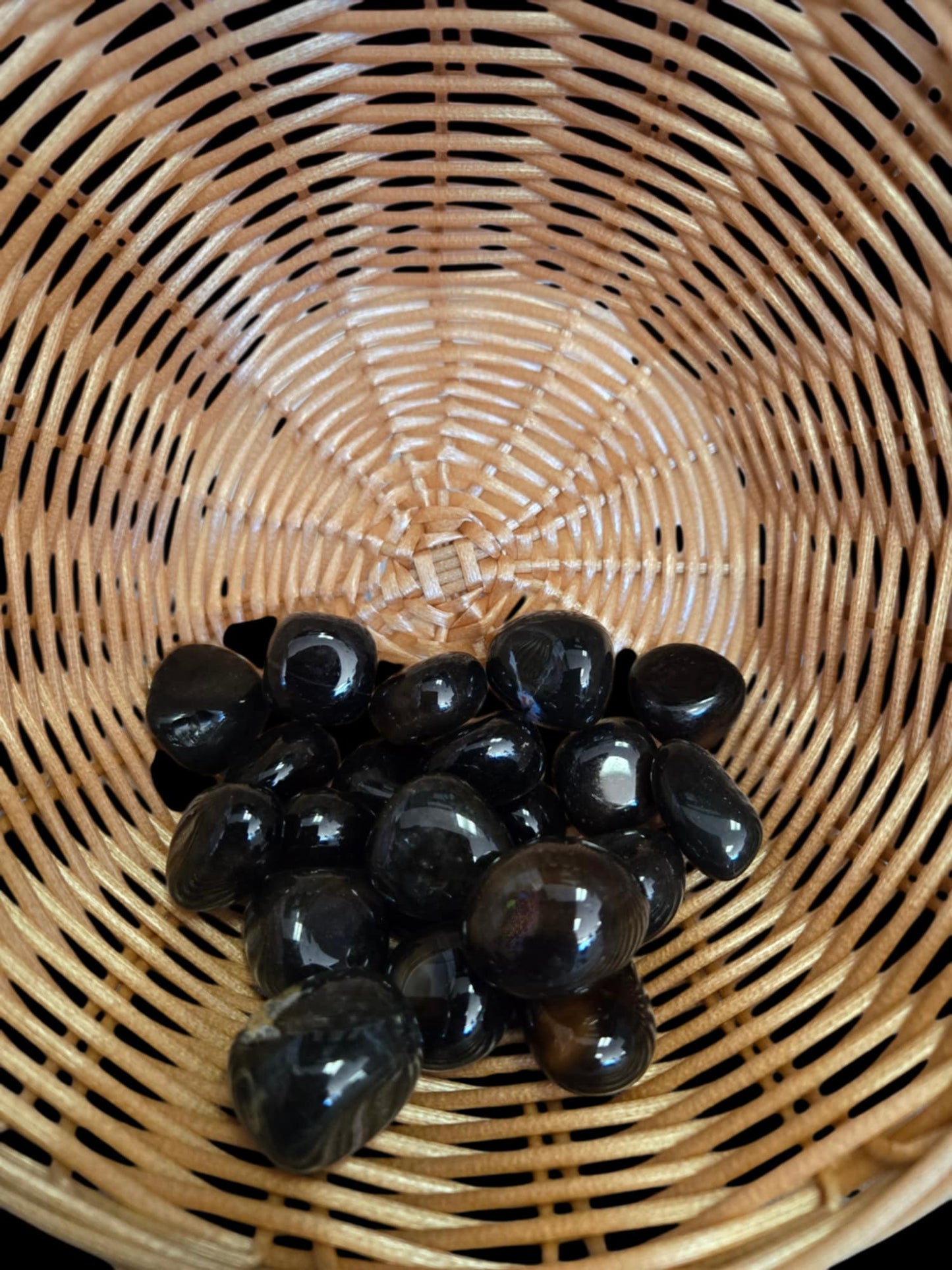 Black Agate Tumbled