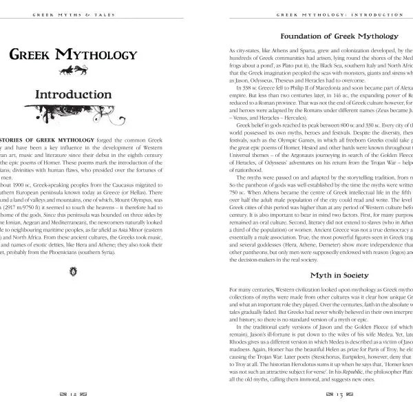 Greek Myths & Tales