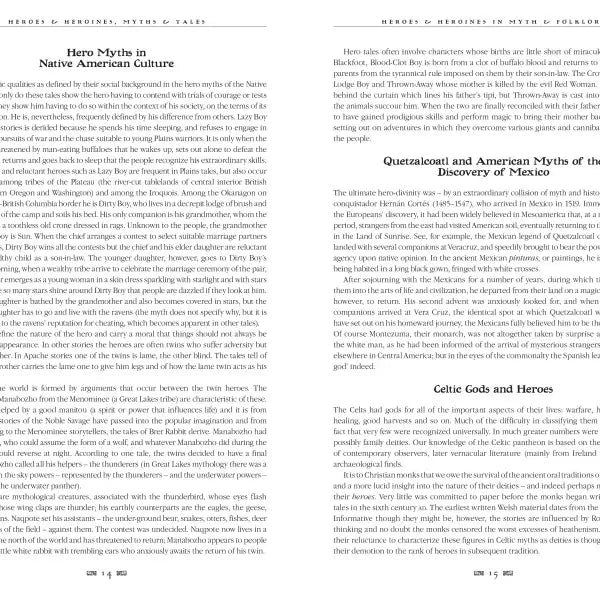 Heroes & Heroines Short Stories