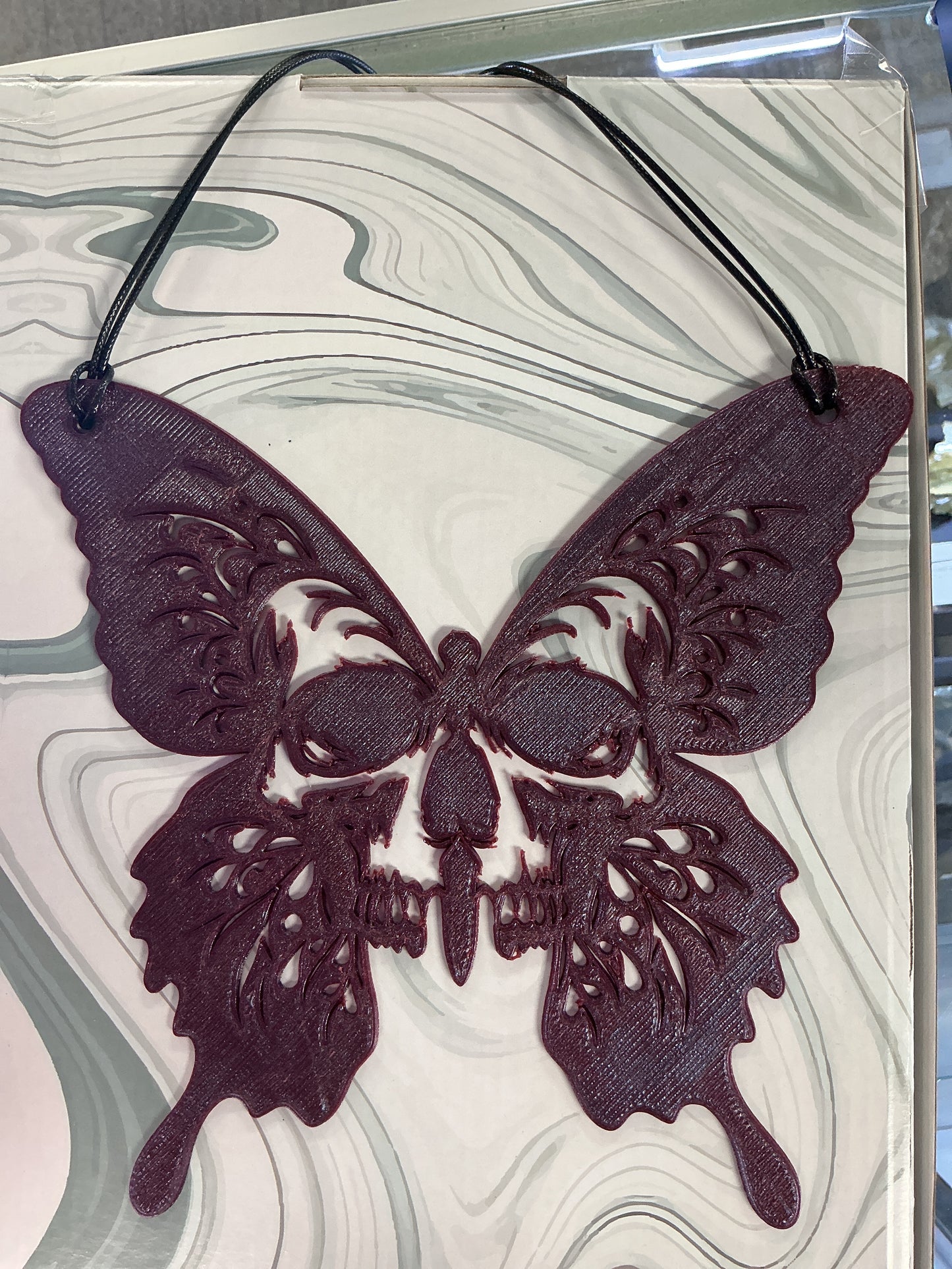 3D Printed Hidden Skull Butterfly
