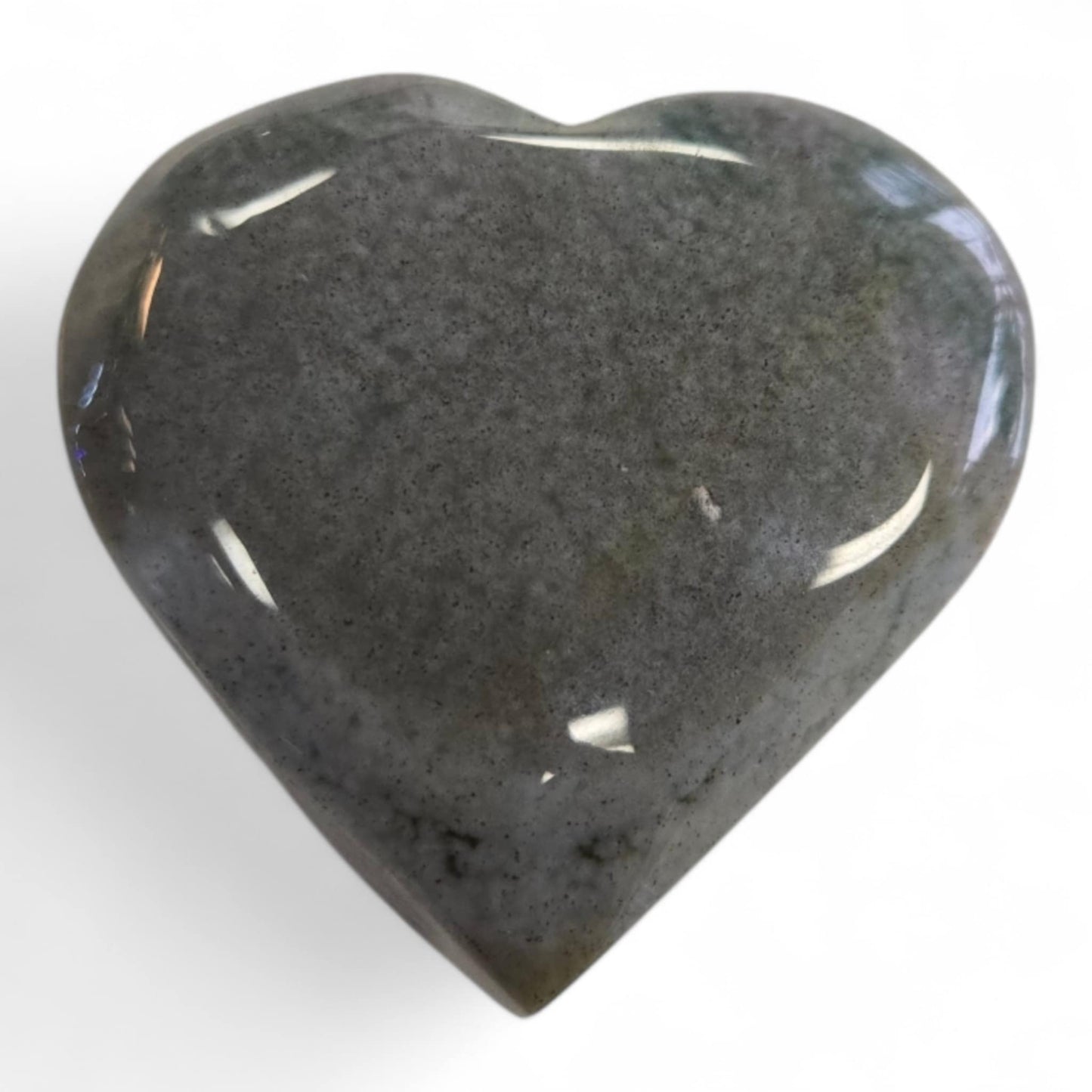 Moss Agate Hearts