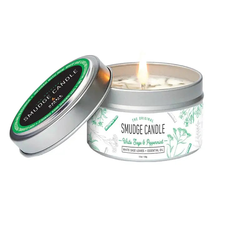 Tin Smudge Candles