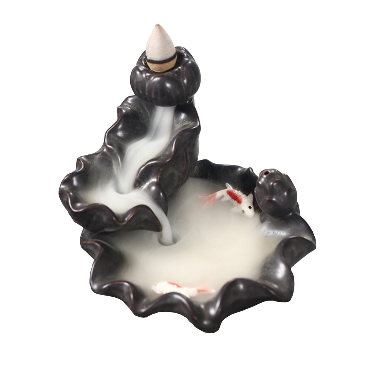 Koi Pond Ceramic Back Flow Burner