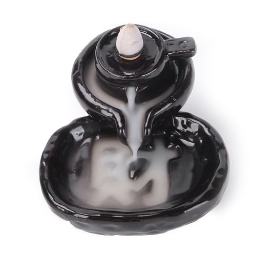 Teapot Ceramic Backflow Burner