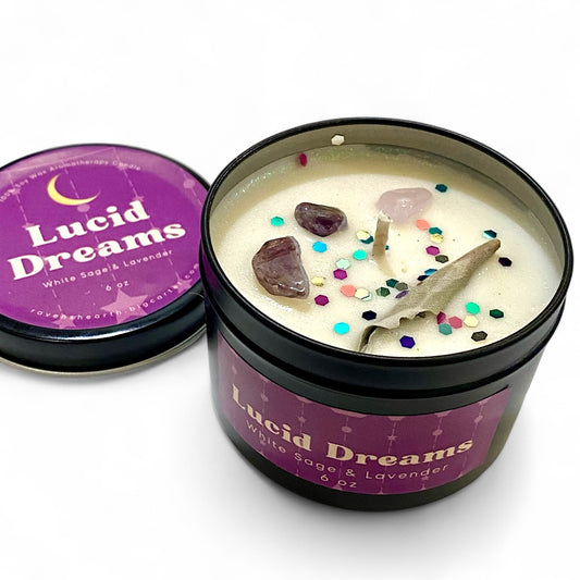Lucid Dreams Tin Candle