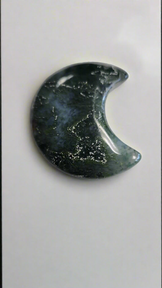 Moss Agate Moon