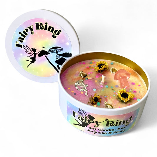 Fairy Ring Tin Candle