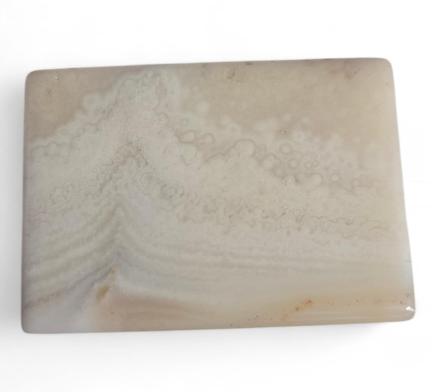 Flower Agate Cabochon Rectangles