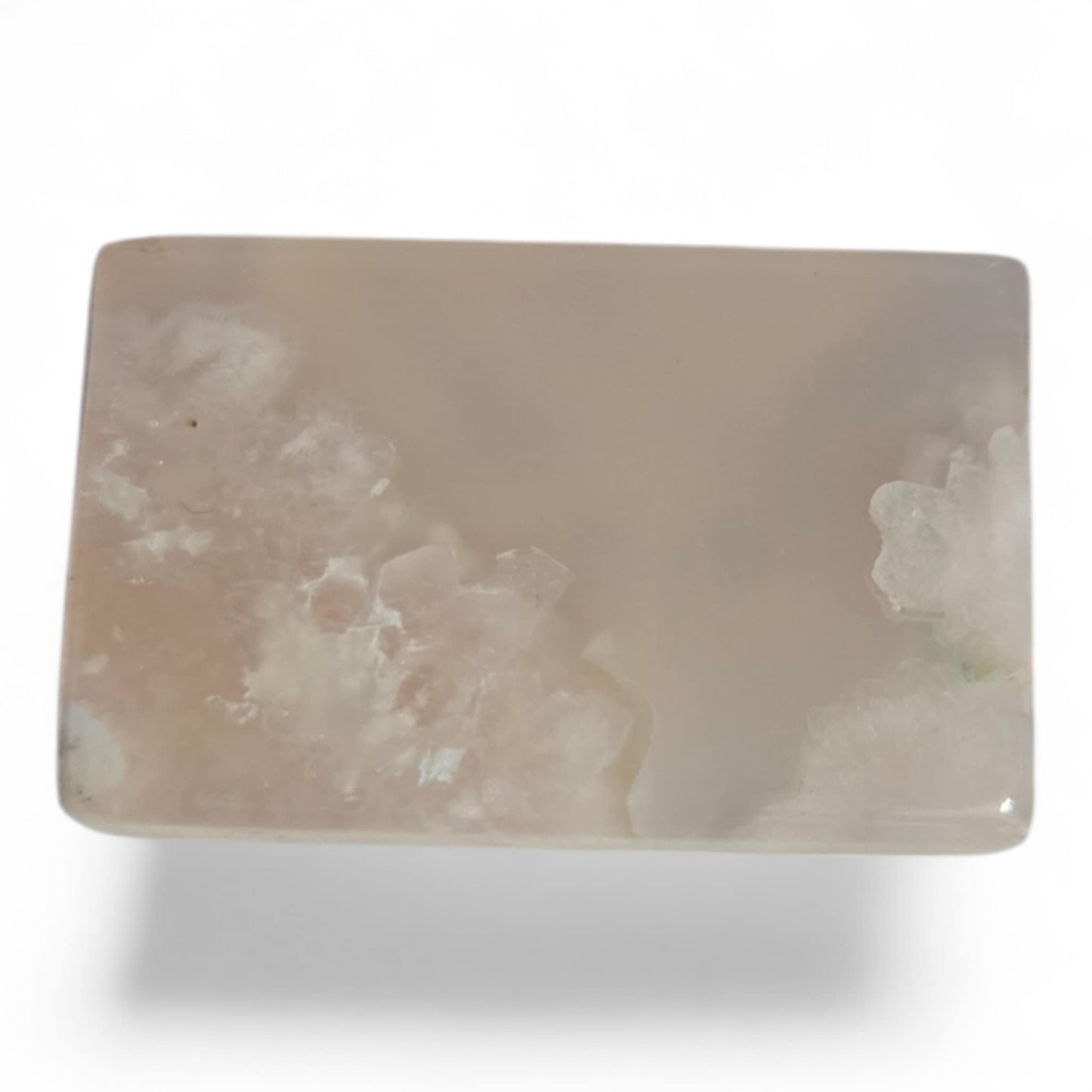 Flower Agate Cabochon Rectangles