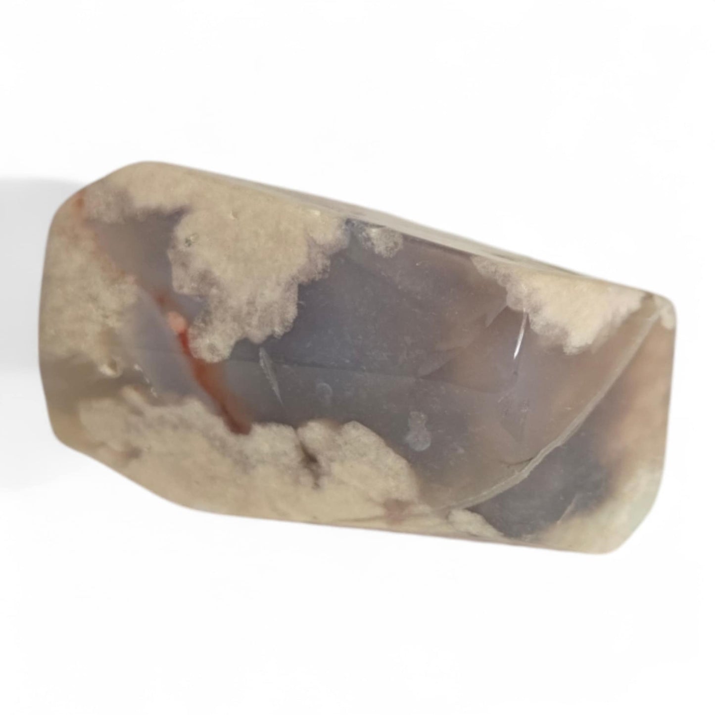 Flower Agate Cut Polished Form