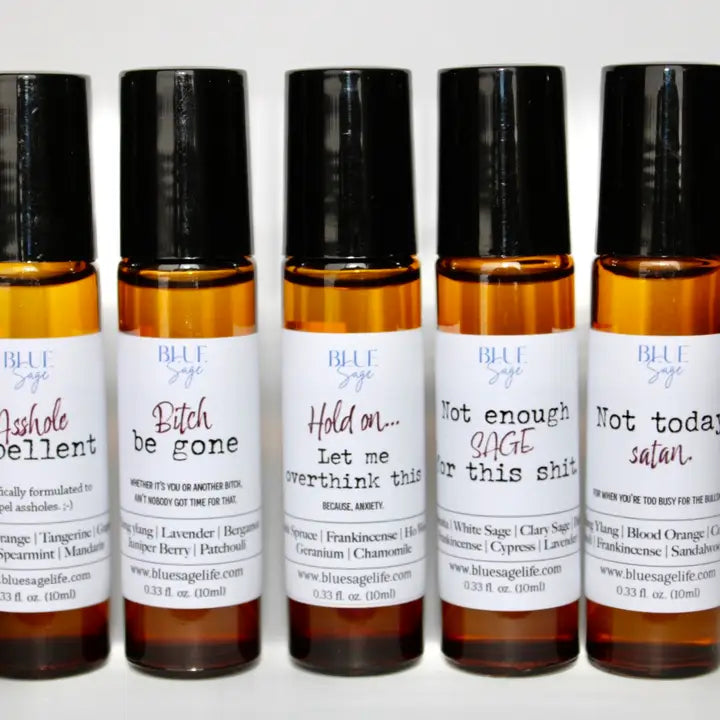Blue Sage Essential Oils (Funny)