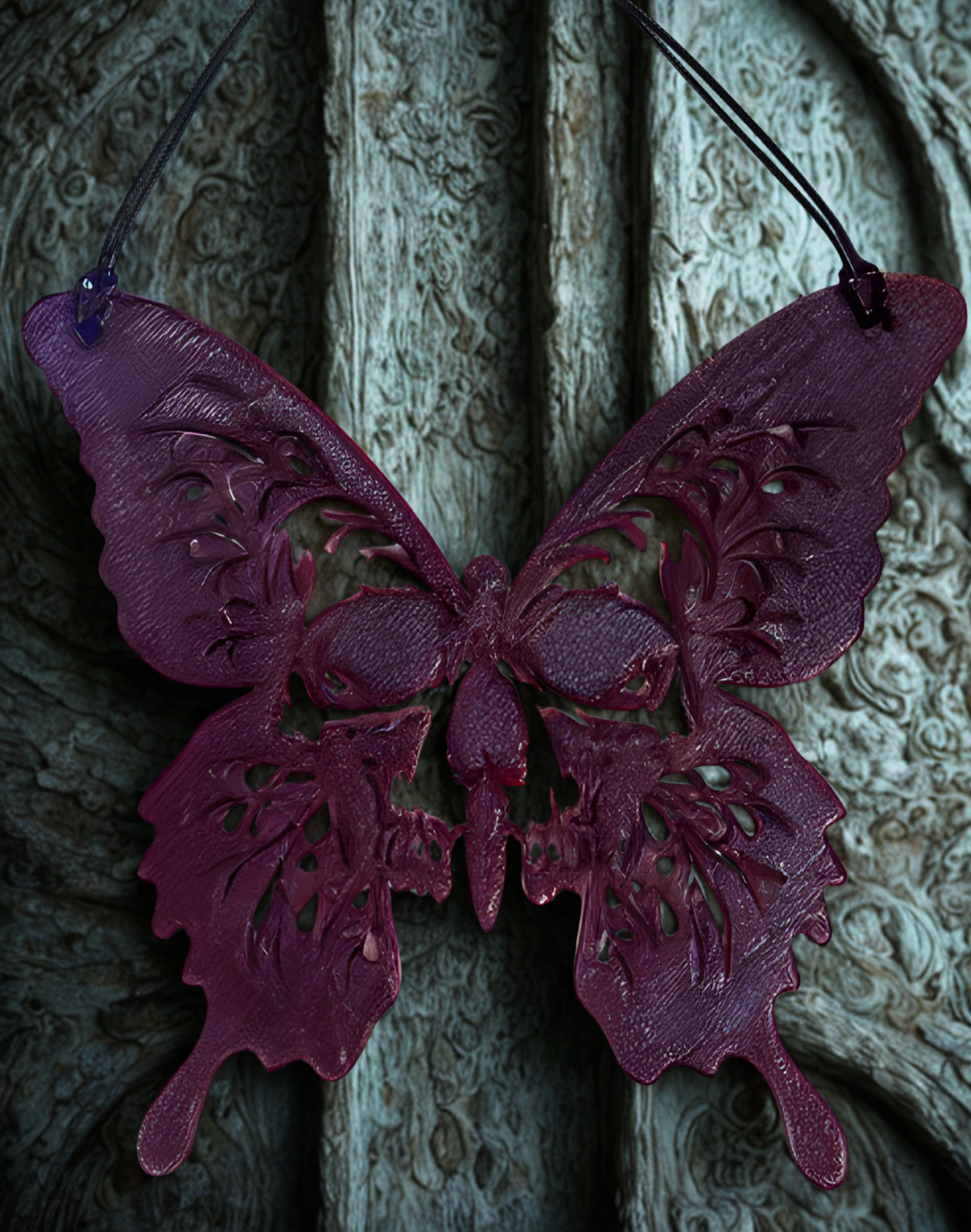 3D Printed Hidden Skull Butterfly