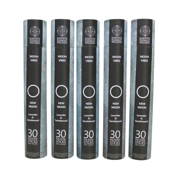 Moon Phases Incense Tube