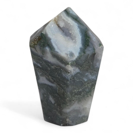 Moss Agate Mini Points