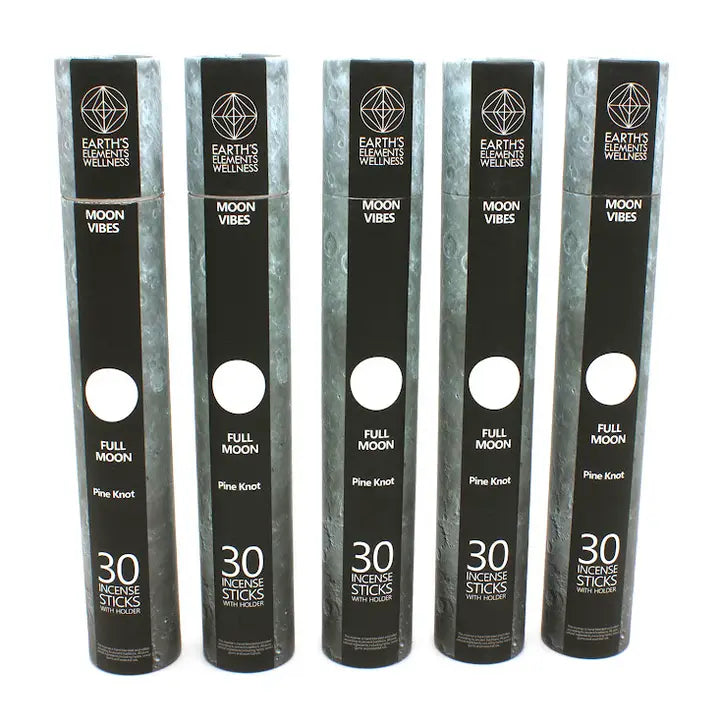 Moon Phases Incense Tube